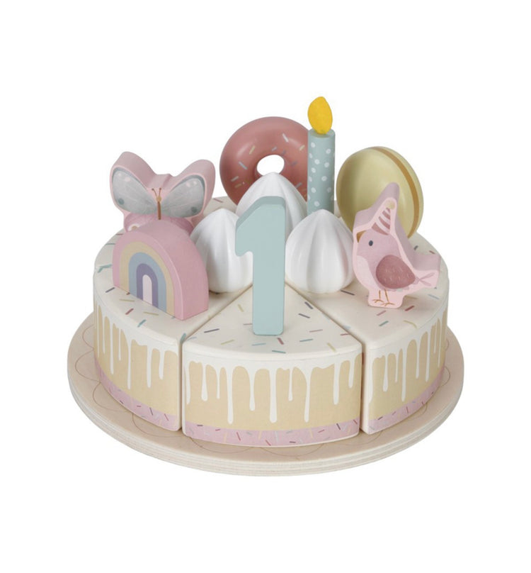 Pastel de Cumpleaños Rosa FSC Little Dutch