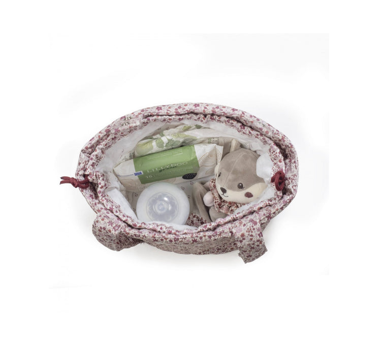 Bolsa Bucket Cherry Flores