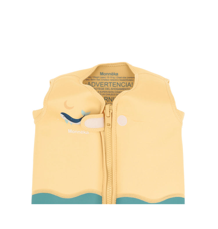 Chaleco Flotador Aprendizaje Whale Teal
Monnëka