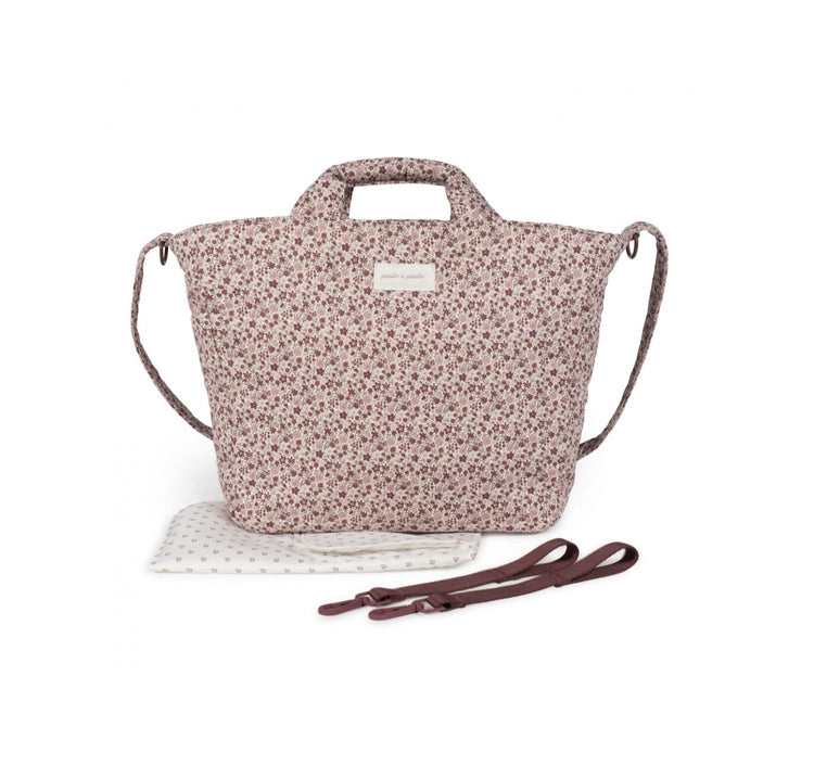 Bolsa Canastilla Cherry Flores