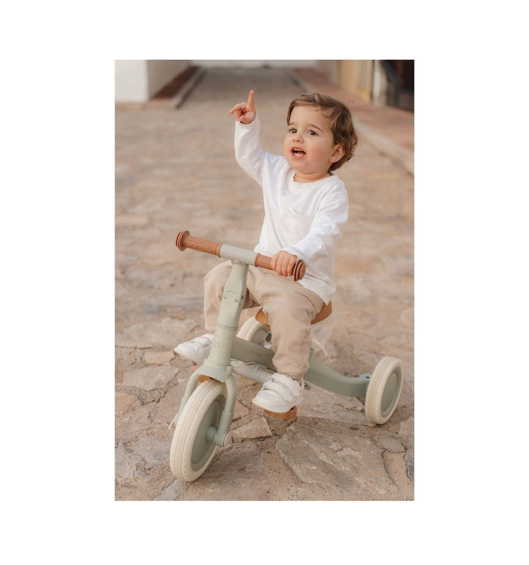 Triciclo con Barra 4 en 1 Verde
Little Dutch