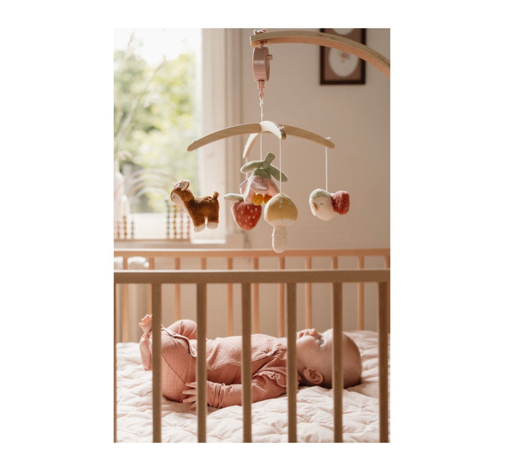 Móvil Musical de Madera Fairy Garden