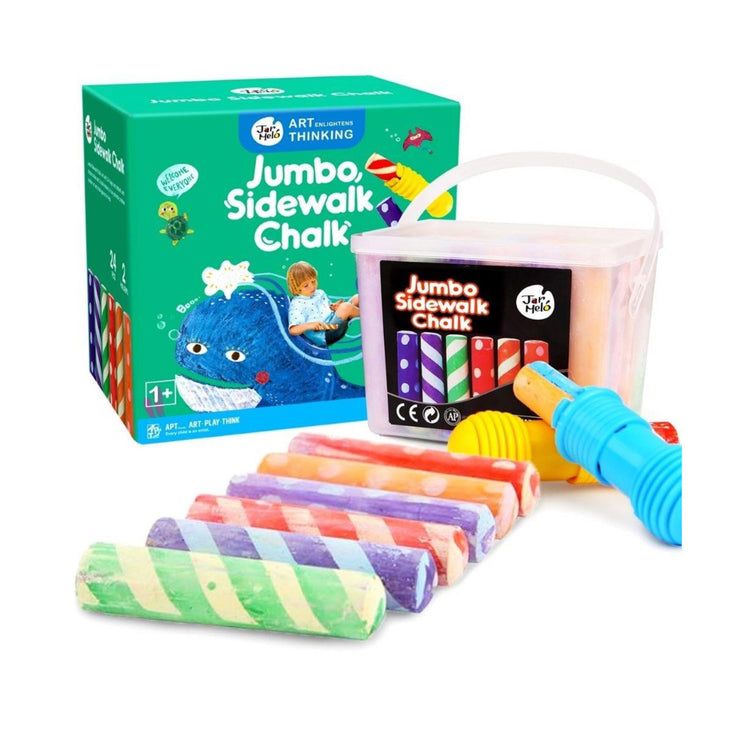 24 Tizas Lavables + 2 Soportes
Jar Meló