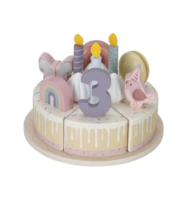 Pastel de Cumpleaños Rosa FSC Little Dutch