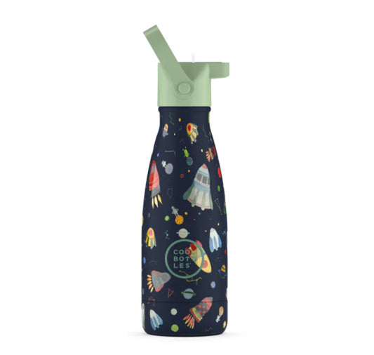 BOTELLAS PARA NIÑOS DE 260 ML - BOTELLA DE AGUA PARA NIÑOS
SPACE ROCKETS