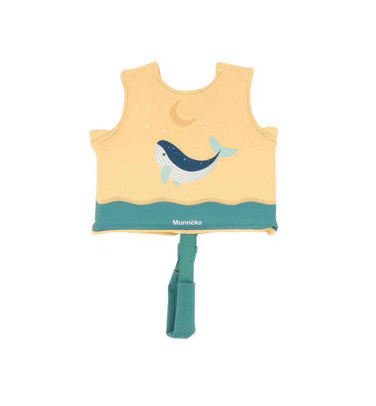 Chaleco Flotador Aprendizaje Whale Teal
Monnëka
