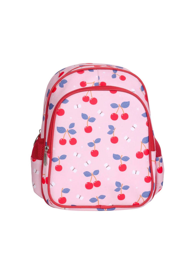 Mochila con Bolsillo Térmico Cherries       A Little Lovely Company