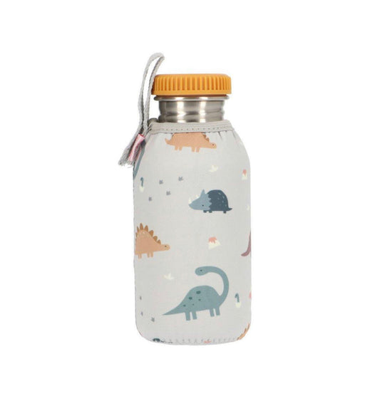 Botella Acero con Funda Dinos World Personalizable 500ml