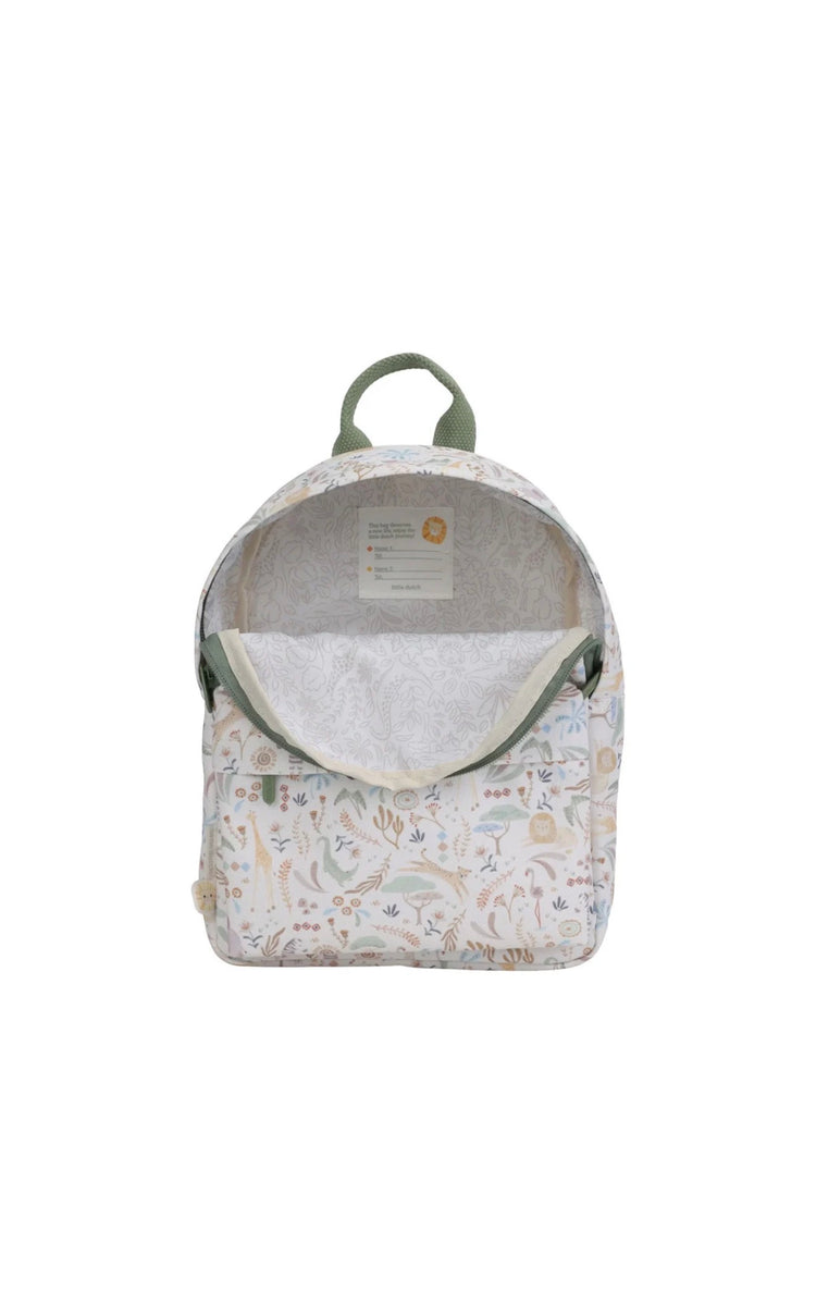 Mochila Safari Friends Personalizable       Little Dutch