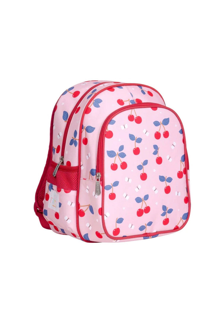 Mochila con Bolsillo Térmico Cherries       A Little Lovely Company
