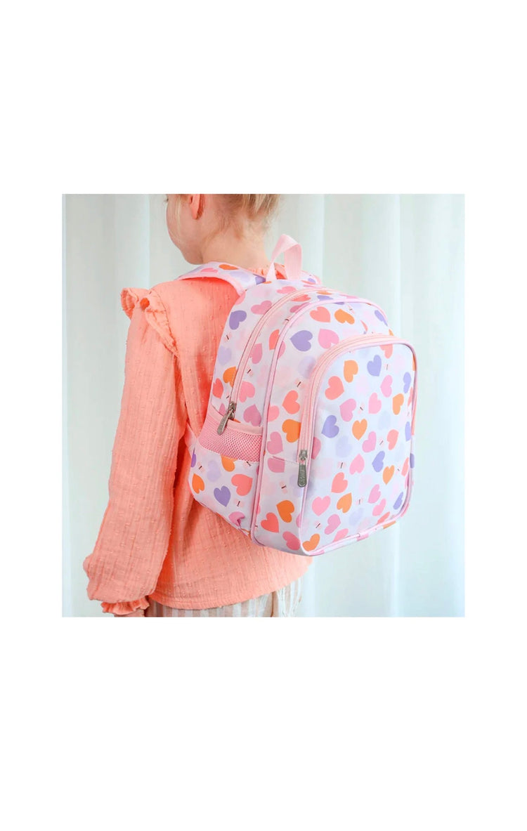 Mochila con Bolsillo Térmico Corazón                                                A Little Lovely Company