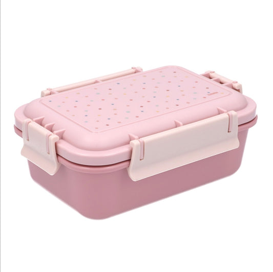 Caja Almuerzo Bento Dots Rosa