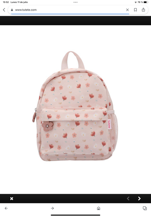 Mochila Infantil Little Garden Personalizable