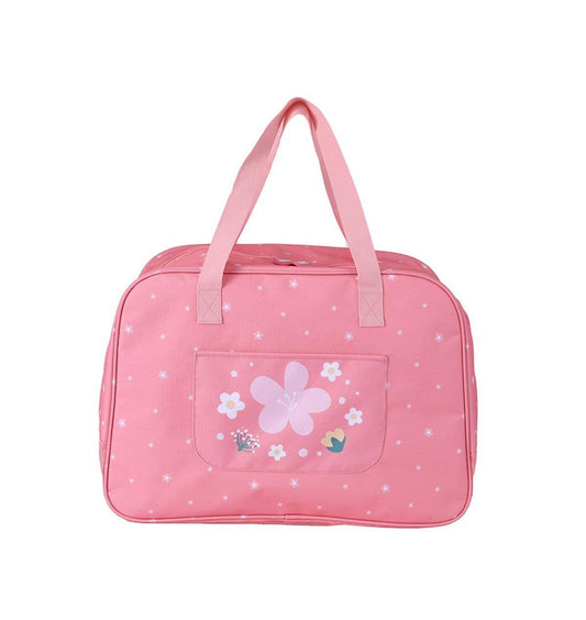 Bolso de Playa con Rejilla Flowers Personalizable Monnëka